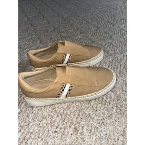CCOCCI Tan Slip-On Sneakers
